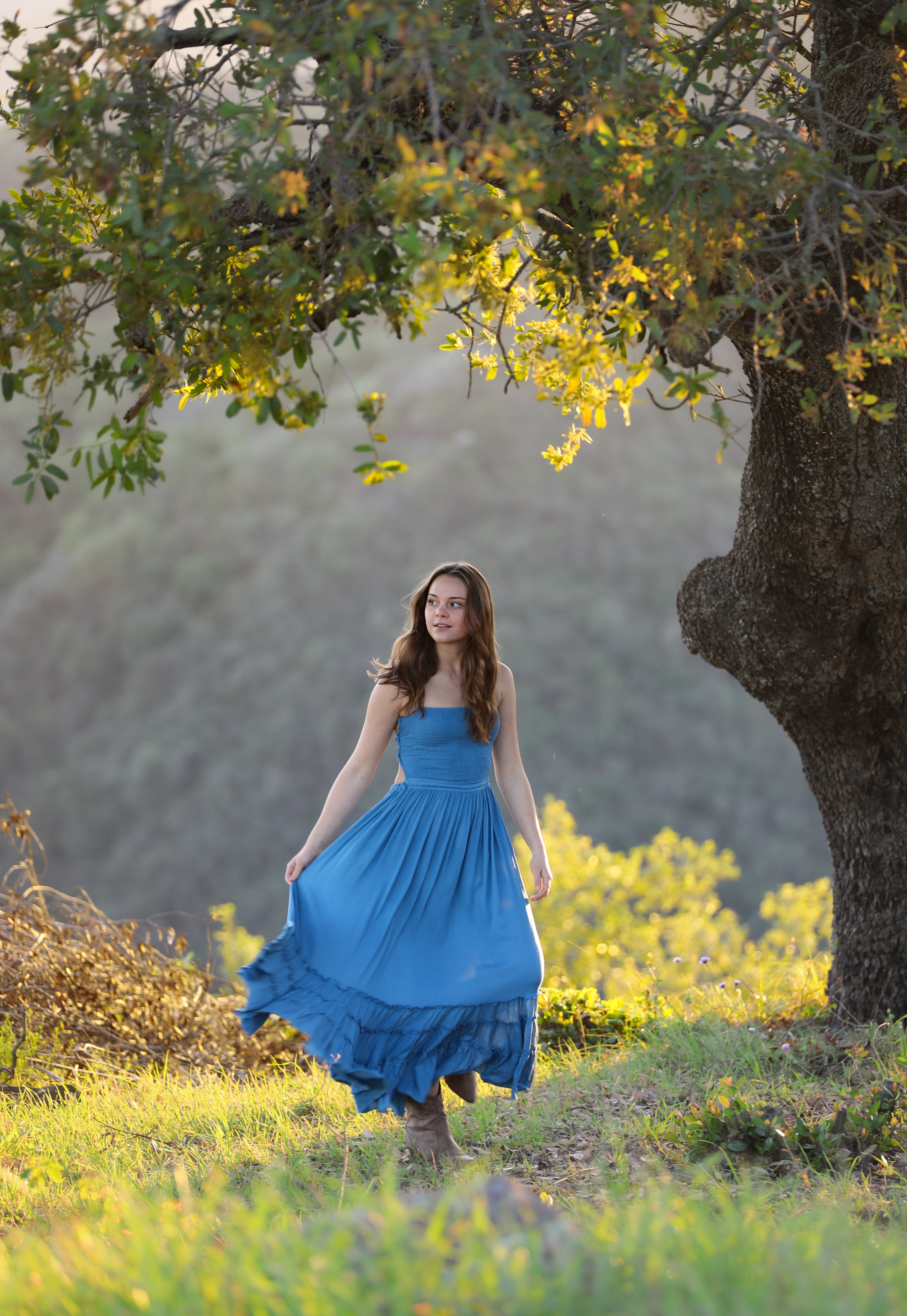 Portrait photography session